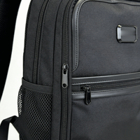 Mochila Deportiva de Negocios de Nailon, Impermeable, Soluciones Delgadas, Cierre Duradero, Logotipo Personalizado, Bolsa para Portátil con Espacio para Tarjetas de Presentación