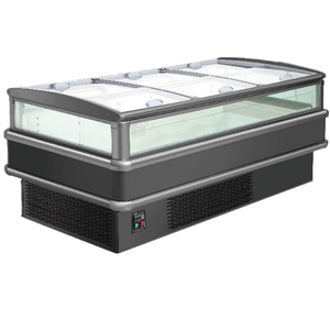 Siêu Thị Tủ Lạnh Thiết Bị <span class=keywords><strong>Butchery</strong></span> Thịt Hiển Thị Thực Phẩm Đông Lạnh Ngực Tủ Đông Cửa Kính Tủ Lạnh <span class=keywords><strong>Showcase</strong></span> Cho Bán - Product Image 3