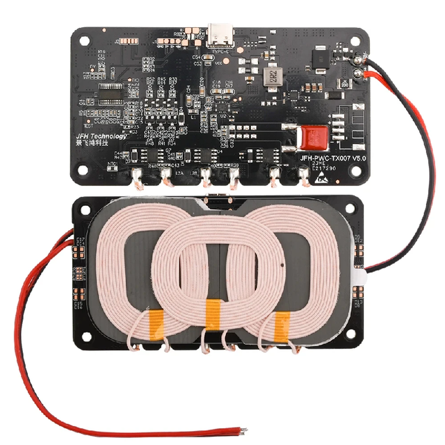 20w High Power 12v Quick Charging Wireless Charger Transmitter Module Universal 9-32v Wireless Charging Modules for Car Power