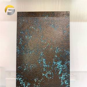 V3116 Lamiera di Rame Invecchiato in Acciaio Inossidabile 4x10 - Product Image 4