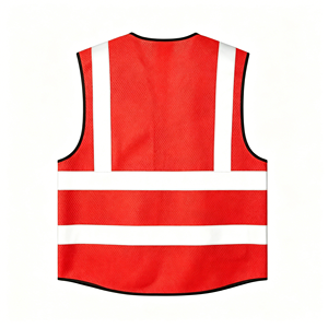 Women's Customized Logo Class 2 Waterproof Reflective Safety Vest - Product Image 3
