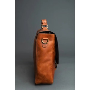 6515 Nouvelle mallette pour ordinateur portable rétro marron classique personnalisée - Product Image 3