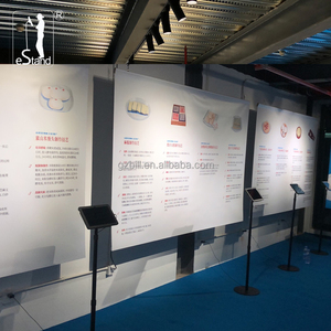 Stand BR25007S8 hauteur réglable pour tablette 11 "Samsung <span class=keywords><strong>S7</strong></span> S8 présentoir au sol kiosque avec serrures - Product Image 6