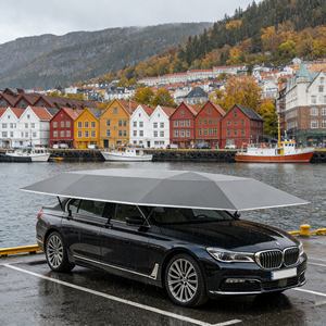 Vente chaude, directement de l'usine, auvent de voiture, parasol automatique pour voiture, grande taille, pour la protection contre le soleil et la pluie en extérieur - Product Image 1