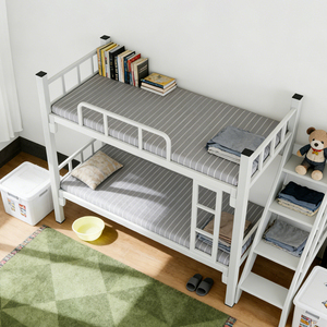 Lit superposé en fer de haute qualité pour dortoir d'employés, construction scolaire, usage domestique, avec conception renforcée et assemblage simple - Product Image 1