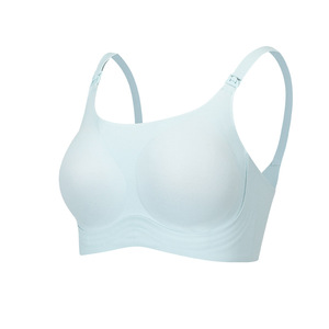 Sujetador sin Varillas <span class=keywords><strong>para</strong></span> Mujer Talla Grande YIYI, Sujetador de Maternidad y Lactancia sin Costuras, Antideslizante, Delgado y Transpirable <span class=keywords><strong>para</strong></span> Primavera y Verano - Product Image 6