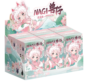 Venta al por Mayor, 100% Auténtico, Caja de 6 Piezas, NAGI <span class=keywords><strong>Cub</strong></span> V4, Serie Happy Excursion, Caja Sorpresa, Muñecas BJD 1/12, Figura de Acción Coleccionable de PVC - Product Image 1