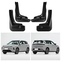 Garde-boue classiques 4 pièces pour BYD Yuan Plus 2026 – Bavettes anti-éclaboussures avant et arrière – Accessoires de protection contre les projections de boue pour voiture