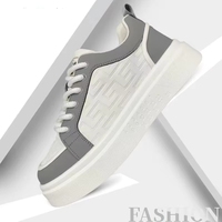 Sneakers tendance pour homme, semelle épaisse et confortable, style skate, directement de l'usine, pour le sport quotidien.