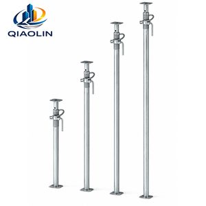 เหล็กค้ำยันแบบปรับได้เคลือบสังกะสีสำหรับงานก่อสร้างแบบหนัก - Product Image 2