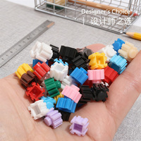 Compatible avec certains jouets de construction de marque ; Petites briques de construction en vrac, pièces épaisses, briques de couleur unie