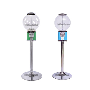 Mini Máquina Expendedora de Dulces <span class=keywords><strong>para</strong></span> Restaurante con Soporte Cromado Vendedor de Chicles de Bola Unidad Expendedora de Pelotas de Goma <span class=keywords><strong>para</strong></span> Escritorio - Product Image 1