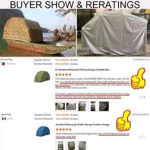 Abri de voiture <span class=keywords><strong>pliable</strong></span> en acier galvanisé durable et imperméable <span class=keywords><strong>pour</strong></span> l'extérieur, <span class=keywords><strong>pour</strong></span> vélo, bateau, <span class=keywords><strong>moto</strong></span>, <span class=keywords><strong>garage</strong></span> - Product Image 4