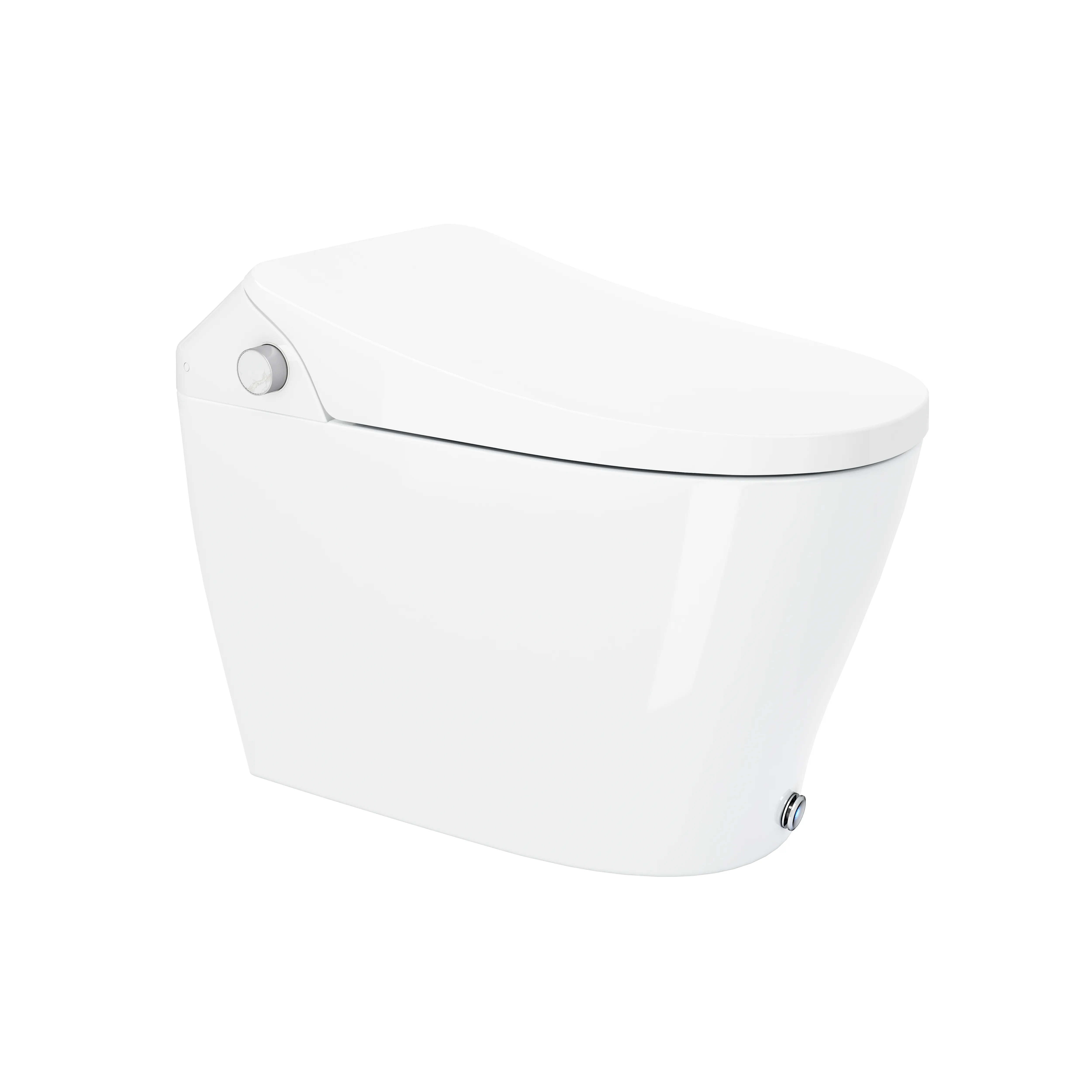 VANCOCO Automatische Sitzheizung Kick Flush Smart WC WC für America Small Apartment