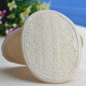 <span class=keywords><strong>Éponge</strong></span> de bain exfoliante en loofah naturel bio avec logo personnalisé, avec sangle de maintien, gant de douche ovale – Vente en gros - Product Image 5