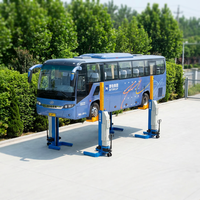 Maxima FC55W CE-Zertifizierter Vierzylinder Hydraulischer Mobiler Hebebühnen-LKW/Bus-Reparatur 4-32 Säulen-Design 5,5 Tonnen/Säule 1850mm Hubhöhe