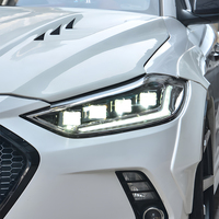 Ensemble de phares LED KGKB pour Hyundai Elantra AD 2016-2020, lentille de projecteur améliorée, feux de jour DRL, clignotants séquentiels, Plug & Play