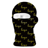 Cagoule tactique noire pour moto et ski, masque de protection solaire d'hiver, doublure de casque, cache-tête