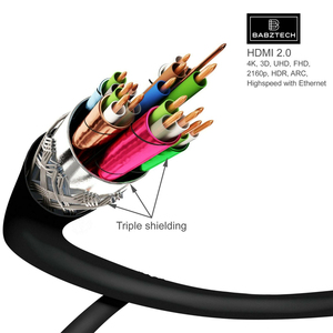 Cable <span class=keywords><strong>HDMI</strong></span> a <span class=keywords><strong>HDMI</strong></span> <span class=keywords><strong>2.0</strong></span> de 1.5M 3M 5M 10M 19+1, 2.0V <span class=keywords><strong>4k</strong></span> 2k 3D <span class=keywords><strong>60FPS</strong></span> UHD Ultra HD HDTV HDCP 2.2 para HDTV, Laptop, PS4 - Product Image 3