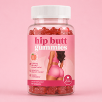 Gomitas de Maca, Aguaje y Dong Quai de Marca Privada al por Mayor, 60 Unidades, Favorecen Curvas Saludables, Gomitas para Caderas y Glúteos para Mujeres