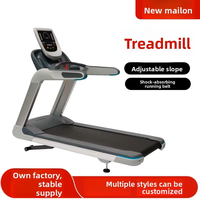 Caminadora Eléctrica de Lujo con Pantalla LCD, Funcionamiento Silencioso, Inclinación Ajustable y Sistema de Amortiguación para Uso en Casa y Gimnasio