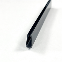 Diffuseur de lumière LED en polycarbonate en forme de U, couvercle de diffuseur de lumière linéaire co-extrudé sur mesure, style japonais moderne, écologique et léger