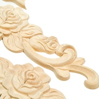 Médaillon rosace en bois sculpté de qualité supérieure-Décoration de plafond/mur artisanale, style vintage pour la décoration intérieure et le mobilier