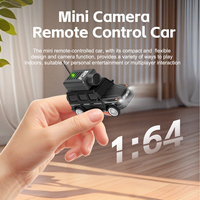 Voiture télécommandée Wltoys 2.4G avec mini caméra Wifi 6405-C 6406-C, échelle 1/64, FPV, contrôle à distance par application, rechargeable, sans fil, jouet de drift, cadeau