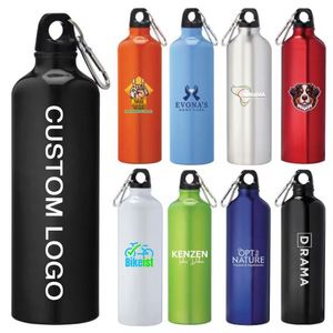 Bouteille d'eau personnalisée avec logo, cadeau promotionnel, bouteille d'eau en aluminium pour le sport de plein air, bouteille d'eau avec logo imprimé - Product Image 1