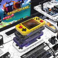 Console de jeu portable rétro R36H, écran de 3,5 pouces, système Linux open source, lecteur vidéo portable, 64 Go, jeux classiques