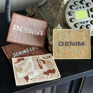 ป้ายทอแบบกำหนดเอง <span class=keywords><strong>สัญลักษณ์</strong></span>ความเป็นกลุ่ม สำหรับชมรมมอเตอร์ไซค์ ลายดอกไม้ หัวใจ เป็นมิตรกับสิ่งแวดล้อม ป้ายโพลีเอสเตอร์แบบเย็บติด - Product Image 4