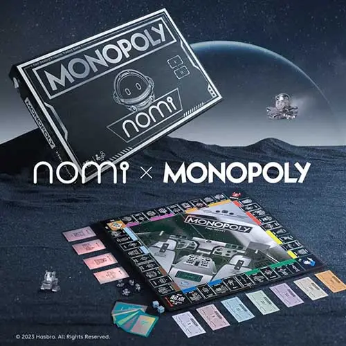 NOMI X Monopoly Classic licensed monopoly boardgame company gift tailor-made gift