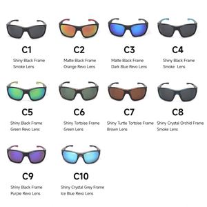 2024 Custom High Quality Anti Glare Fashion Outdoor Sports UV400 Polarized TAC Lenses Driving Fishing Sunglasses for Men - Product Image 6