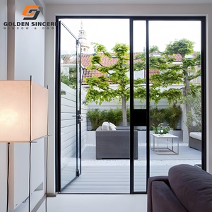 GS Villas Puerta y ventana insonorizadas Puerta abatible de aluminio para casa - Product Image 5