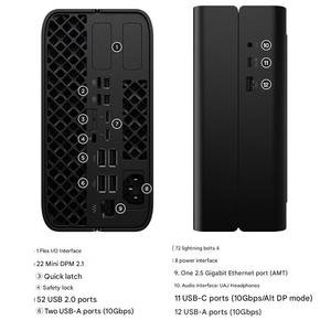 Nouvelle station de travail Z2 Mini G1a pour IA PRO 385, 64 Go de RAM, 1 To SSD, Wi-Fi 7, 2.9L, ordinateur de bureau professionnel ultra-compact, vente en gros, original - Product Image 3