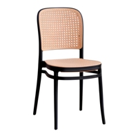 Chaise en rotin synthétique durable résistante aux intempéries pour événements, mariages et banquets (vente en gros)