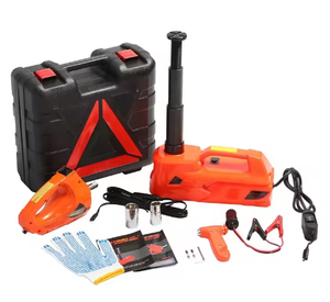 3 In 1 <strong>Electric</strong> Hydraulic <strong>Car</strong> <strong>Jack</strong> 5T 12V <strong>Car</strong> <strong>Jacks</strong> With Impact Wrench &amp;Tire Inflator Built-in LED Light - Product Image 2