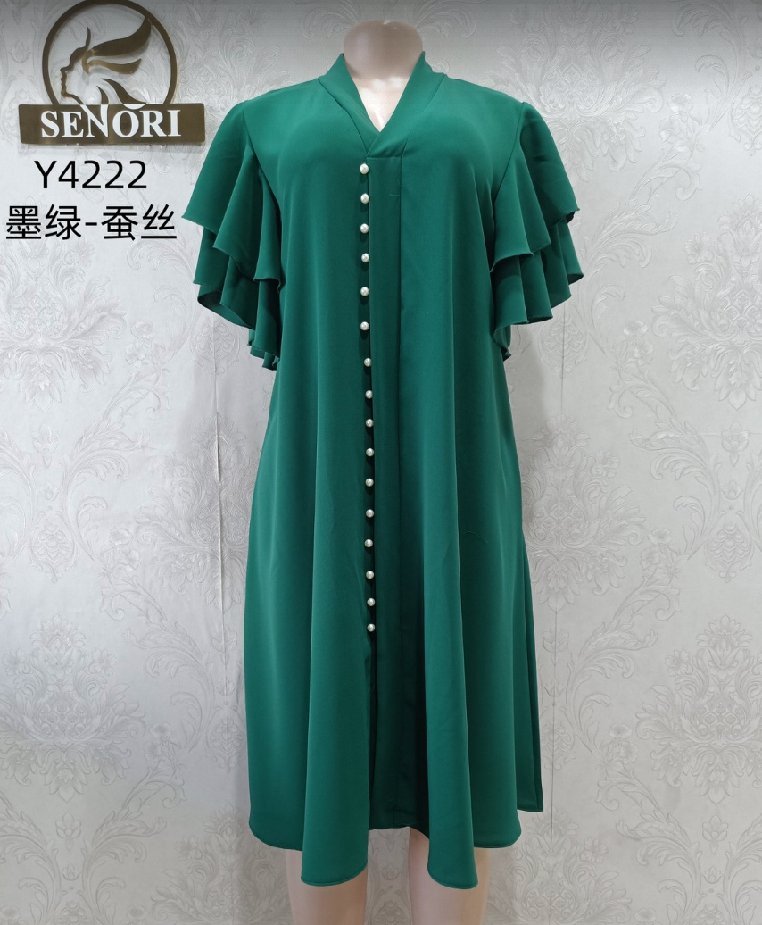 Dark Green-Silk