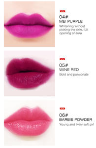 Lápiz Labial en Gel Mineral Hidratante, Tipo Prensa, Mate y Brillante, Libre de Crueldad Animal, <span class=keywords><strong>Maquillaje</strong></span> para Estudiantes, Labios Luminosos - Product Image 4