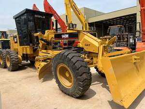 Motoniveladora de alta calidad CAT 140H Original Japón Tiempo de trabajo corto Buen rendimiento Precio bajo - Product Image 2