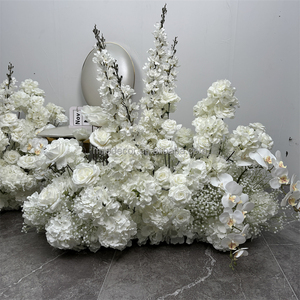 Hotale đỏ hoa sắp xếp đám cưới lối đi trang trí màu Đỏ Calla Lily anthurium hoa hàng - Product Image 6