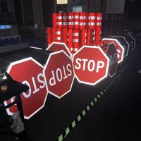Señales de Advertencia Octogonales de Aluminio de 0.080" Resistentes a la Oxidación, Reflectantes, Resistentes a la Intemperie y a los Rayos UV, Cumplen con la Normativa MUTCD