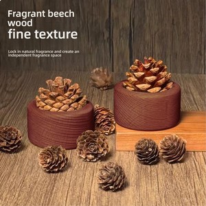 Nuovo creativo piccolo diffusore di olio Essent catasta di legna Frag arredo ornamento di lusso Reed diffusore - Product Image 2