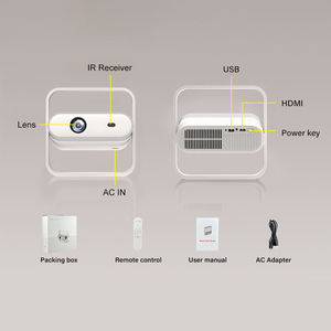 Proyector inteligente <span class=keywords><strong>Netflix</strong></span> 4K con licencia oficial con WiFi y Bluetooth con Dolby Auto Focus Proyector de película portátil - Product Image 2
