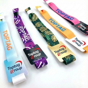 Braccialetto NFC Monouso Tessuto con Chip 213 <span class=keywords><strong>RFID</strong></span> HF 13.56MHz per Eventi - Product Image 4