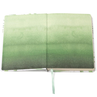 Carnet A5 personnalisé en lin, couverture rigide de haute qualité, fournitures scolaires élégantes et agenda cadeau avec couverture en papier