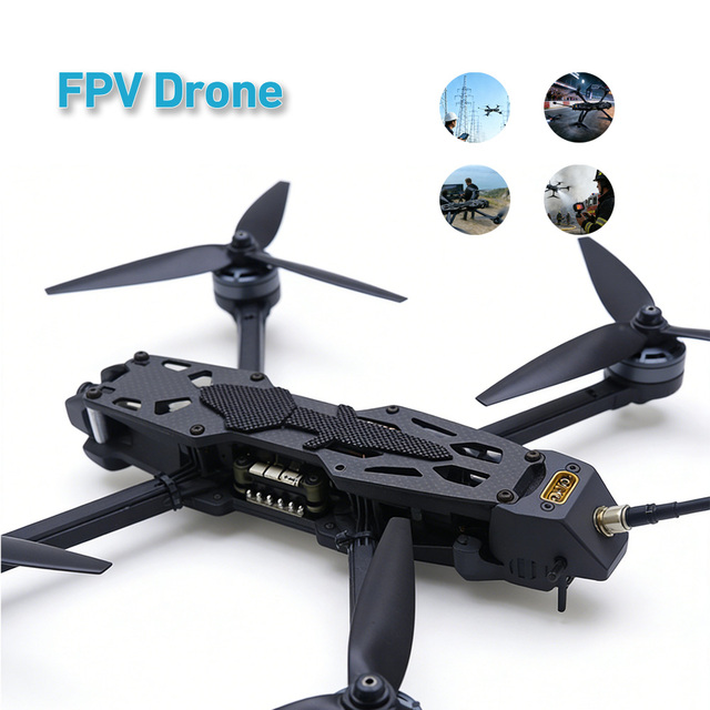 High-speed 5-inch FPV Drone with Remote HD Camera Factory Direct Load 3KG Traverser Remote Control Fpv Fvp Drone Fit