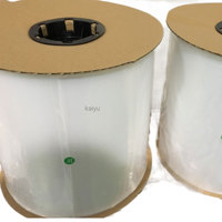 Chine sacs automatiques en plastique pré-ouverts de taille personnalisée sur rouleau joint à chaud transparent à gousset emballage de joint auto-adhésif utilisation d'écouteurs