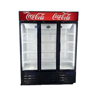 Refrigerador Vertical Comercial <span class=keywords><strong>de</strong></span> Una Sola Temperatura con Enfriamiento por Aire para Bebidas <span class=keywords><strong>Coca</strong></span>-<span class=keywords><strong>Cola</strong></span>, Vitrina Exhibidora con Puerta <span class=keywords><strong>de</strong></span> Vidrio - Product Image 2