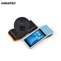 Pantalla táctil inteligente de mano 4G WiFi Tablet sistema POS Android Pos Terminal con impresora